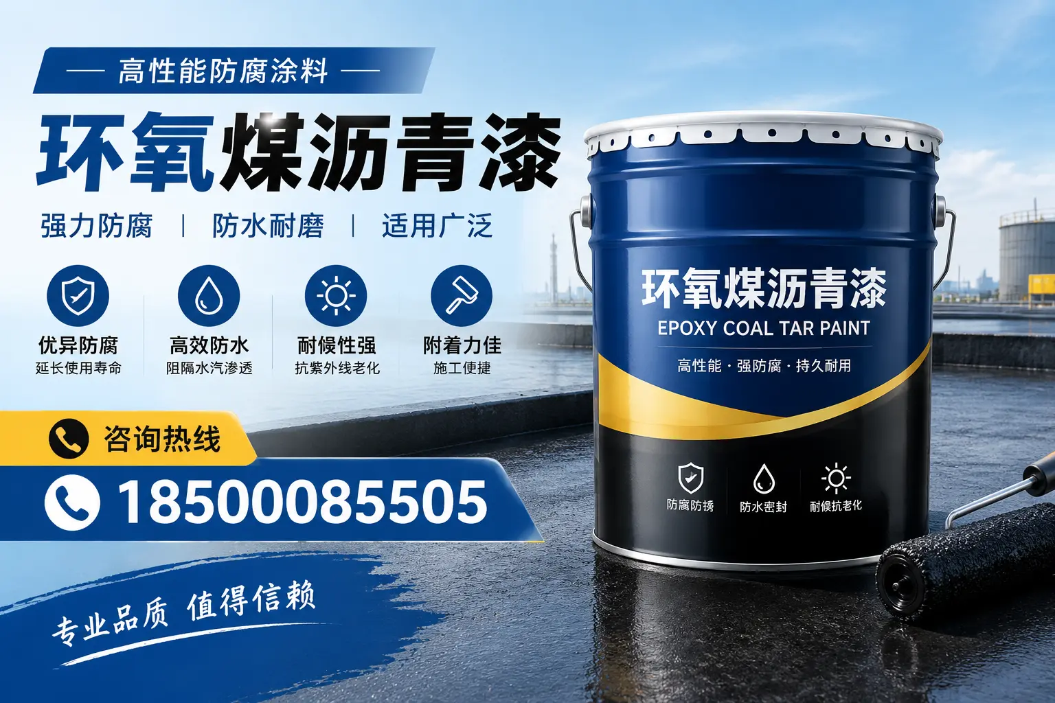环氧煤沥青漆的主要成分与功能，吴忠用户深度了解