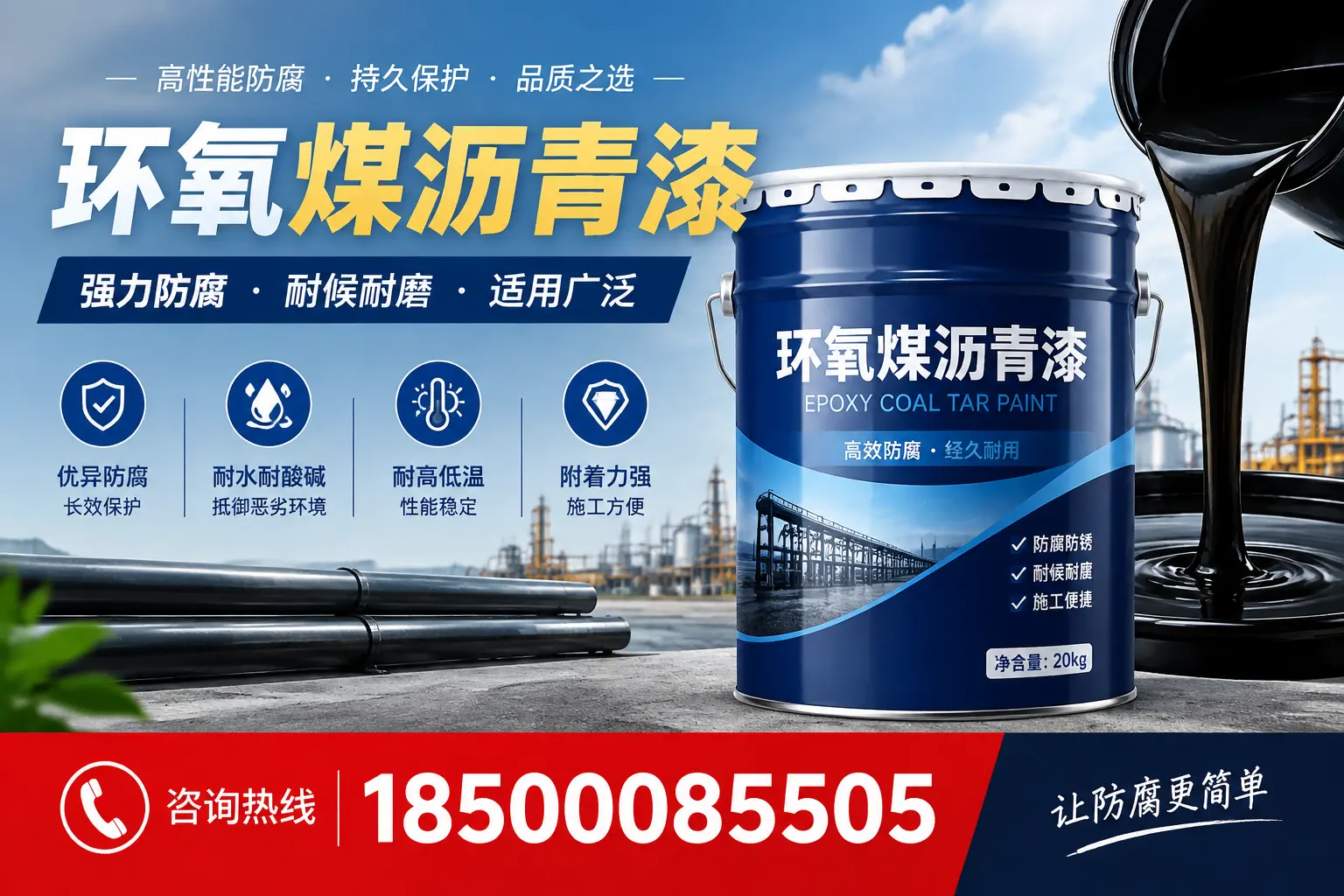 环氧煤沥青漆在不同气候条件下的表现分析，吴忠适用性