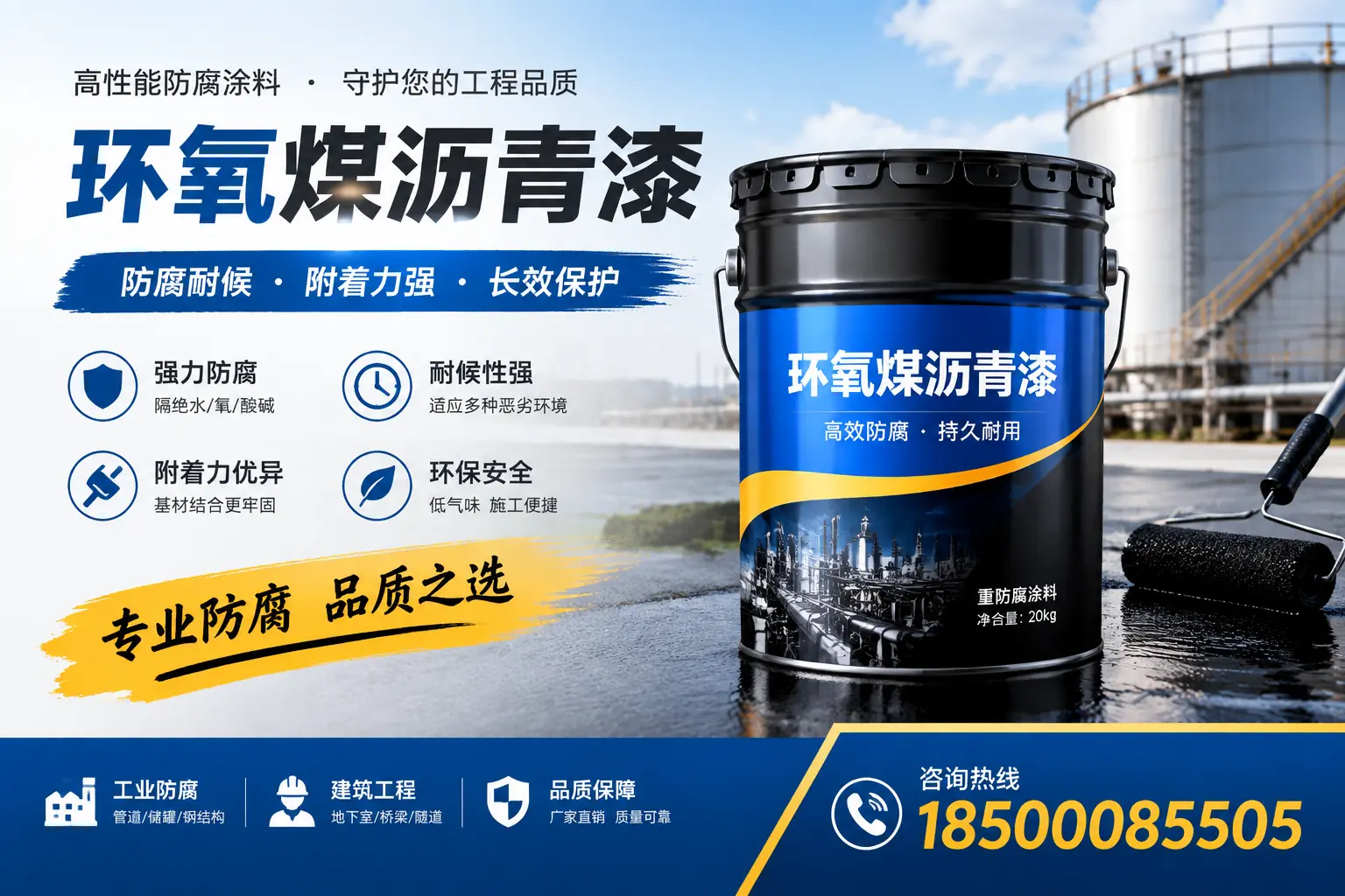 如何选择适合的环氧煤沥青漆?吴忠市场选型指南